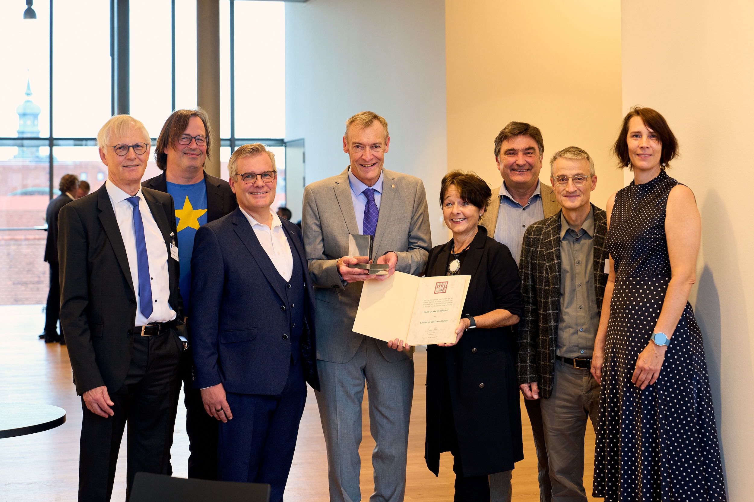 Verleihung Ehrenpreis des VFBB an Dr. Martin Schubert